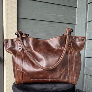 Frye Melissa leather tote bag
